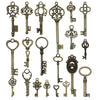 Alloy Key Jewelry Accessories Pendant For Diy Bracelet Necklace Keychain Earrings Electroplated
