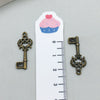 Alloy Key Jewelry Accessories Pendant For Diy Bracelet Necklace Keychain Earrings Electroplated
