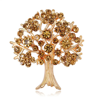 Korean Style Tree Alloy Plating Other Unisex Brooches