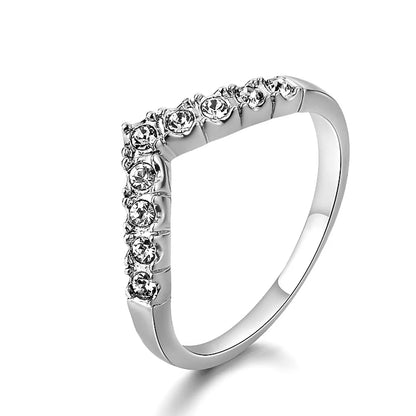 Alloy Korea Geometric Ring  (rose Alloy-5) Nhlj3750-rose Alloy-5