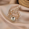 Alloy Leaf And Flower Design Electroplated Women's Brooch