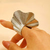 Alloy Leaf Pattern Electroplated Retro Irregular Women's Earrings