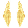 Alloy Leaf Pattern Electroplated Retro Irregular Women's Earrings