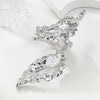 Alloy Leafshaped Electroplated Hip Hop Women's Bracelet With Plant Flowers Style
