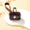Alloy Leather Coin Purse Dopaminecolored Necklace Sweater Chain Key Chain Accessory