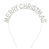 Alloy Letter Headband Hair Accessories Electroplated For Women