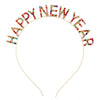 Alloy Letter Rhinestone Hair Hoop Electroplating Unisex Hair Accessories