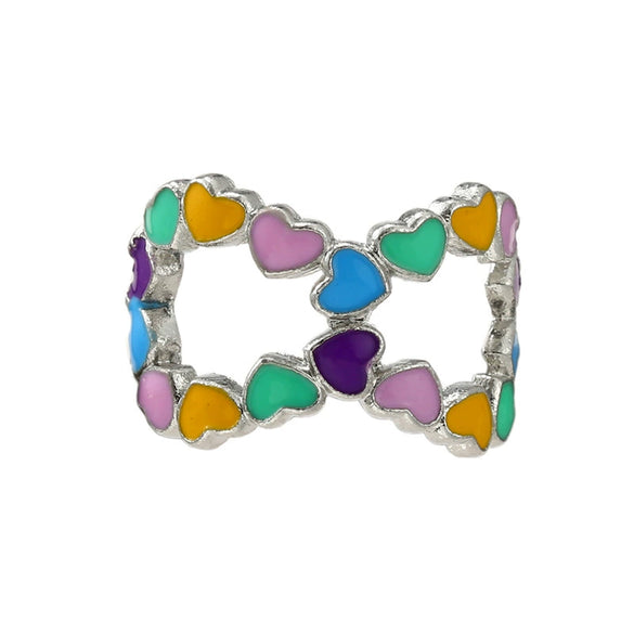 Alloy Loose Bead Bracelet Diy For Boys And Girls With Totem Pattern And Electroplating Technology