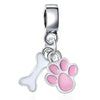 Alloy Loose Bead Bracelet Diy For Boys And Girls With Totem Pattern And Electroplating Technology