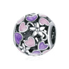 Alloy Loose Bead Bracelet Diy For Boys And Girls With Totem Pattern And Electroplating Technology