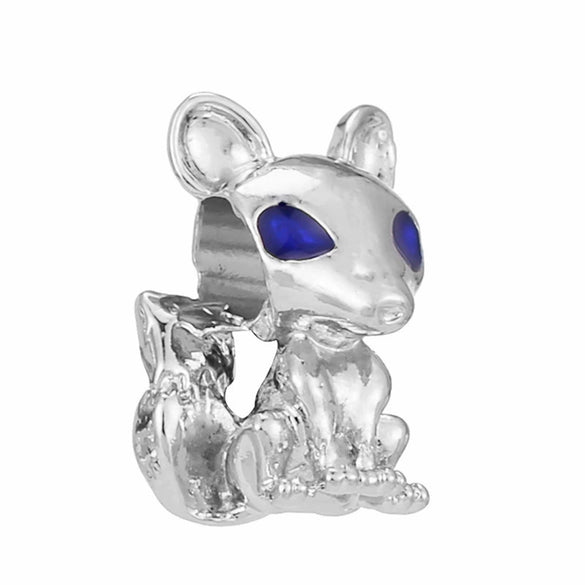 Alloy Loose Beads Accessories Cartoon Totem Original Design Electroplated Diy Bracelet