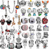 Alloy Loose Beads Accessories Cartoon Totem Original Design Electroplated Diy Bracelet