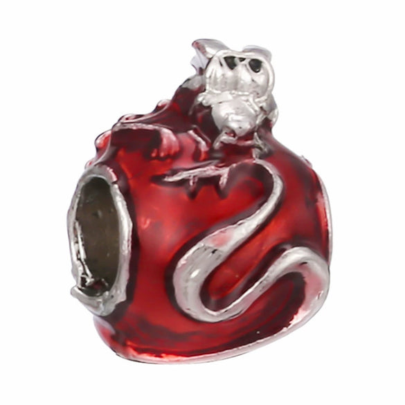 Alloy Loose Beads Accessories Cartoon Totem Original Design Electroplated Diy Bracelet