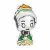 Alloy Loose Beads Accessories Cartoon Totem Original Design Electroplated Diy Bracelet