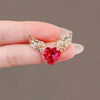Alloy Love Angel Wings Brooch For Women Electroplated Clothes Accessories