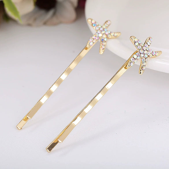 Alloy Love Bow Tie Onepiece Clip Hairpin Cute Hair Accessories Electroplated