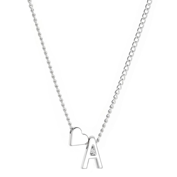 Alloy Love Drops Bells Letters Peach Heart Pendant Necklace Bracelet 2 Piece Set Electroplated Jewelry