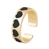 Alloy Love Heart Electroplated Ring Set For Women