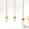 Alloy Love Pendant Necklace With Oil Drop Design And Heart Shape For Women