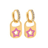 Alloy Love Pendant Necklace With Oil Drop Design And Heart Shape For Women