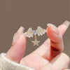 Alloy Love Wings Brooch Electroplated For Women