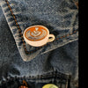 Alloy Luminous Dripping Oil Geometric Brooch Badge For Women Accessories For Clothes Hats Backpack