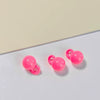 Alloy Macaron Color Solid Color Round Bead Pendant Mobile Phone Chain Key Chain Jewelry Accessories With Baking Paint