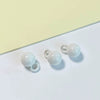 Alloy Macaron Color Solid Color Round Bead Pendant Mobile Phone Chain Key Chain Jewelry Accessories With Baking Paint
