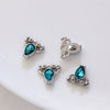 Alloy Marine Life Crab Lobster Zircon Pendant Electroplated Diy Jewelry Accessories