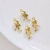 Alloy Marine Life Hippocampus Octopus Conch Electroplated Pendant Jewelry Accessories