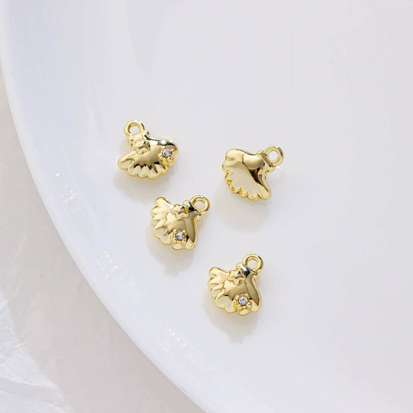 Alloy Marine Life Hippocampus Octopus Conch Electroplated Pendant Jewelry Accessories