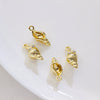 Alloy Marine Life Hippocampus Octopus Conch Electroplated Pendant Jewelry Accessories