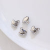 Alloy Marine Life Hippocampus Octopus Conch Electroplated Pendant Jewelry Accessories