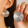 Alloy Metal Geometric Style Electroplated Women's Earrings