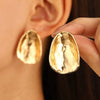 Alloy Metal Geometric Style Electroplated Women's Earrings