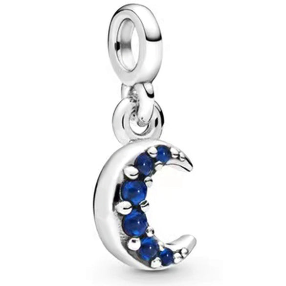Alloy Metal Totem Pattern Rabbit Star Hollow Love Diy Loosely Beaded Bracelet With Electroplating Treatment
