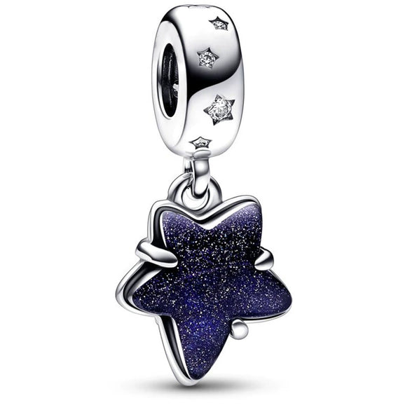 Alloy Metal Totem Pattern Rabbit Star Hollow Love Diy Loosely Beaded Bracelet With Electroplating Treatment