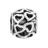 Alloy Metal Totem Pattern Round Beads Electroplated Crown Bracelet Jewelry Accessories