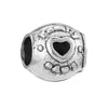 Alloy Metal Totem Pattern Round Beads Electroplated Crown Bracelet Jewelry Accessories