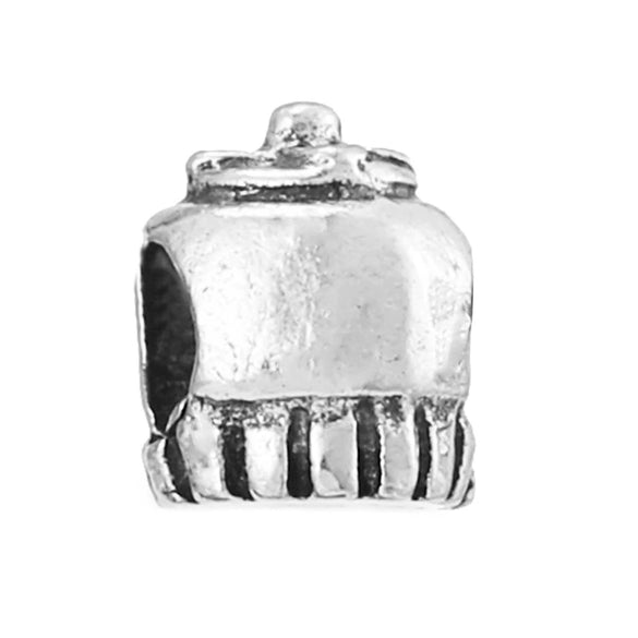 Alloy Metal Totem Pattern Round Beads Electroplated Crown Bracelet Jewelry Accessories