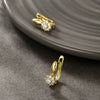 Alloy Micropaved Zircon Electroplated Women's Earrings