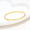 Alloy Minimalist Geometric Electroplated Bracelet For Women