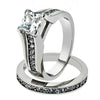 Alloy Minimalist Geometric Inlaid Zircon Ring For Women
