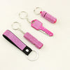 Alloy Minimalist Key Pendant Keychain With Electroplating For Men And Women