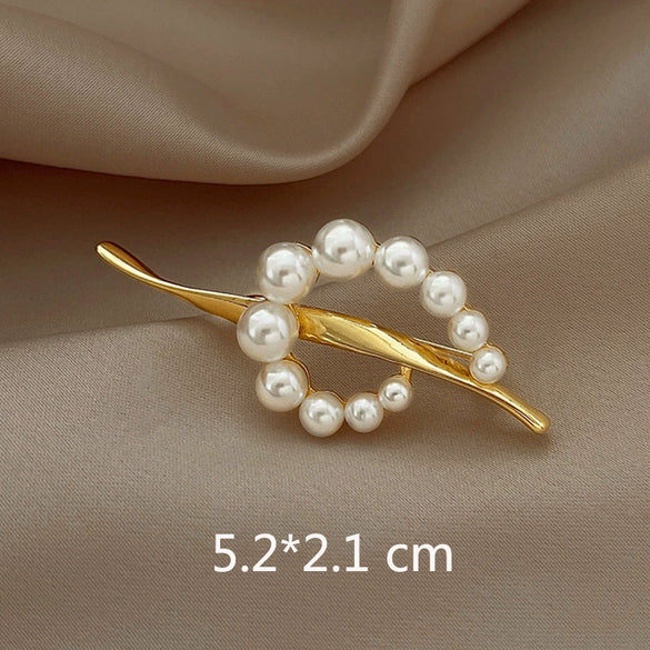 Alloy Natural Geometric Brooch Electroplated For Women