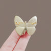 Alloy Natural Style Butterfly Brooch Electroplated For Women