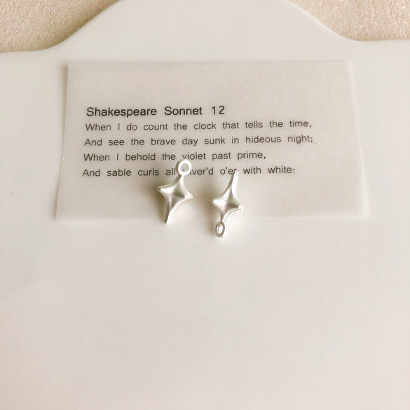Alloy Niche Fashion Love Moon Star Pendant Necklace And Mobile Phone Chain Diy Accessories