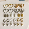 Alloy Niche Fashion Love Moon Star Pendant Necklace And Mobile Phone Chain Diy Accessories