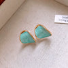 Alloy Oildrip Pearl Butterfly Flower Earrings For Women Light Luxury Style