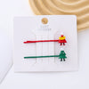 Alloy Onepiece Clip Christmas Style Women's Hair Accessories